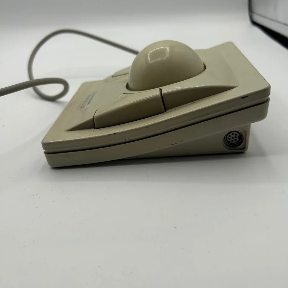Kensington Expert Mouse Trackball Version 2.0 Vintage Computer Peripheral Beige